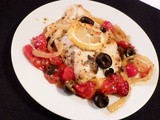 Orange Roughy w/Roasted Grape Tomatoes