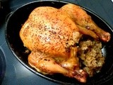 Roast Chicken with Old-fashioned Dressing