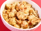 Roasted Parmesan-herb Cauliflower