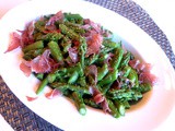 Sautéed Asparagus w/Prosciutto