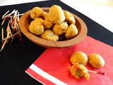 Savory Little Appetizers ~ Cheese-wrapped Olive Bites