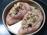 Stuffed Chicken Breasts w/Wild Rice and Raisins