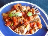 Turkey Sausage with Peppers