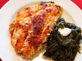 Ummm, mmm! Baked Orange Roughy Spread with Horseradish ~ Dijon and Parmesan