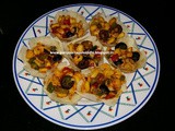 Corn capsicum mini cups in appam pan