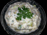 Kacchya tomato che bharit / green tomato raita