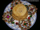 Khare chirote / salted indian flaky pastry