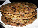 Methi thalipeeth / fenugreek thalipeeth