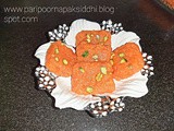 Nagpuri santra barfi / orange barfi