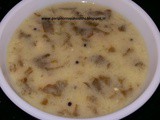 Palakchi takatli kadhi / spinack kadhi in buttermilk / पालकची ताकातली कढी