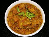 Sandge rassa / sandgyachi bhaji / dried chana dal dumplings in gravy / सांडगे रस्सा / सांडग्याची भाजी