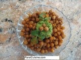 Crunchy Chickpeas / Channa / Chaat Chickpeas