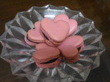Heart shaped French Macarons