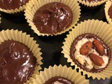 Homemade Almond Joy candies