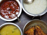 Recipe Contest Winner: Spicy Tomato Gravy, Rice, Dal and Fried Pomfrets