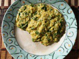 Scrambled Eggs with wild garlic