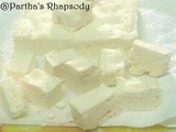 Homemade Paneer / Indian Cottage Cheese