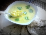 Makai ni Kadhi / Corn in yogurt gravy