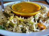 Vegetable Pulao - Pressure cooker recipes