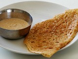 Healthy Godhuma Dosa