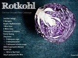 German Rotkohl – Braised Red Cabbage