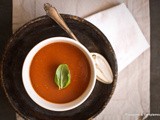 Roasted Roma Tomato & Roasted Bell Pepper Soup