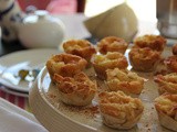 Apple, frangipane & cinnamon tarts