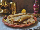 Bengali Coconut Stuffed Crepes Or Patishapta