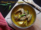 Bengali Style Mackerel Fish In Mustard Paste Gravy