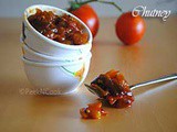 Bengali Style Tomato Khejur Aamshottor Sweet Chutney