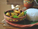 Chingrir Jhol Or Bengali Style Light Prawn Curry
