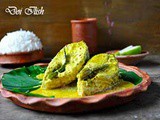 Doi Bhapa Ilish Or Yogurt Steamed Hilsa