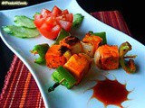 Homemade Tawa Paneer Tikka