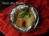 Indian Potato Flatbreads Or Quick & Easy Aloo Paratha