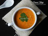 Indian Spiced Carrot Soup