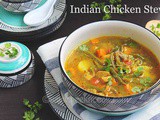 Indian Style Light Chicken & Vegetable Stew