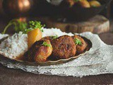 Kanchakola Or Plantain Kofta Curry