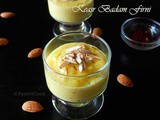 Kesar Badam Phirni Or Saffron Almond Ground Rice Pudding