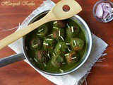 Mixed Vegetable kofta Cooked In Green Gravy