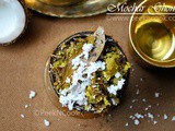 Niramish Mochar Ghonto Or Banana Blossoms Curry With Black Chikpeas