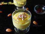 Saffron Almond Ground Rice Pudding