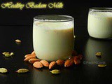 Saffron Almond Milk Or Kesar Badam Milk