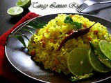 Spicy South Indian Lemon Rice Recipe