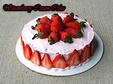 Strawberry Whipped Cream Cake