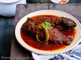 Tel Koi or Climbing Perch Fish in Mustard Oil Gravy