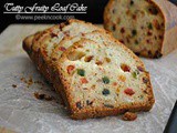 Tutti Fruity Loaf Cake For Christmas