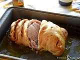 Filetto di vitello in crosta - Veal fillet in pastry with ham