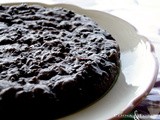 Torta al cioccolato con yogrut, senza uova - Chocolate cake with yogurt, no eggs