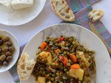 Arakas Laderos (Greek style Peas)