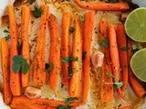 Baked carrots with honey